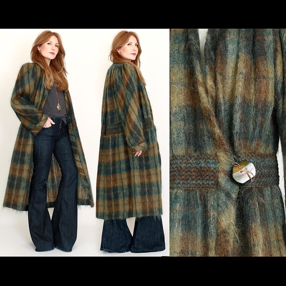 SOLD ON ETSY VT Lisandro Sarasola Boucle Wool Coat
